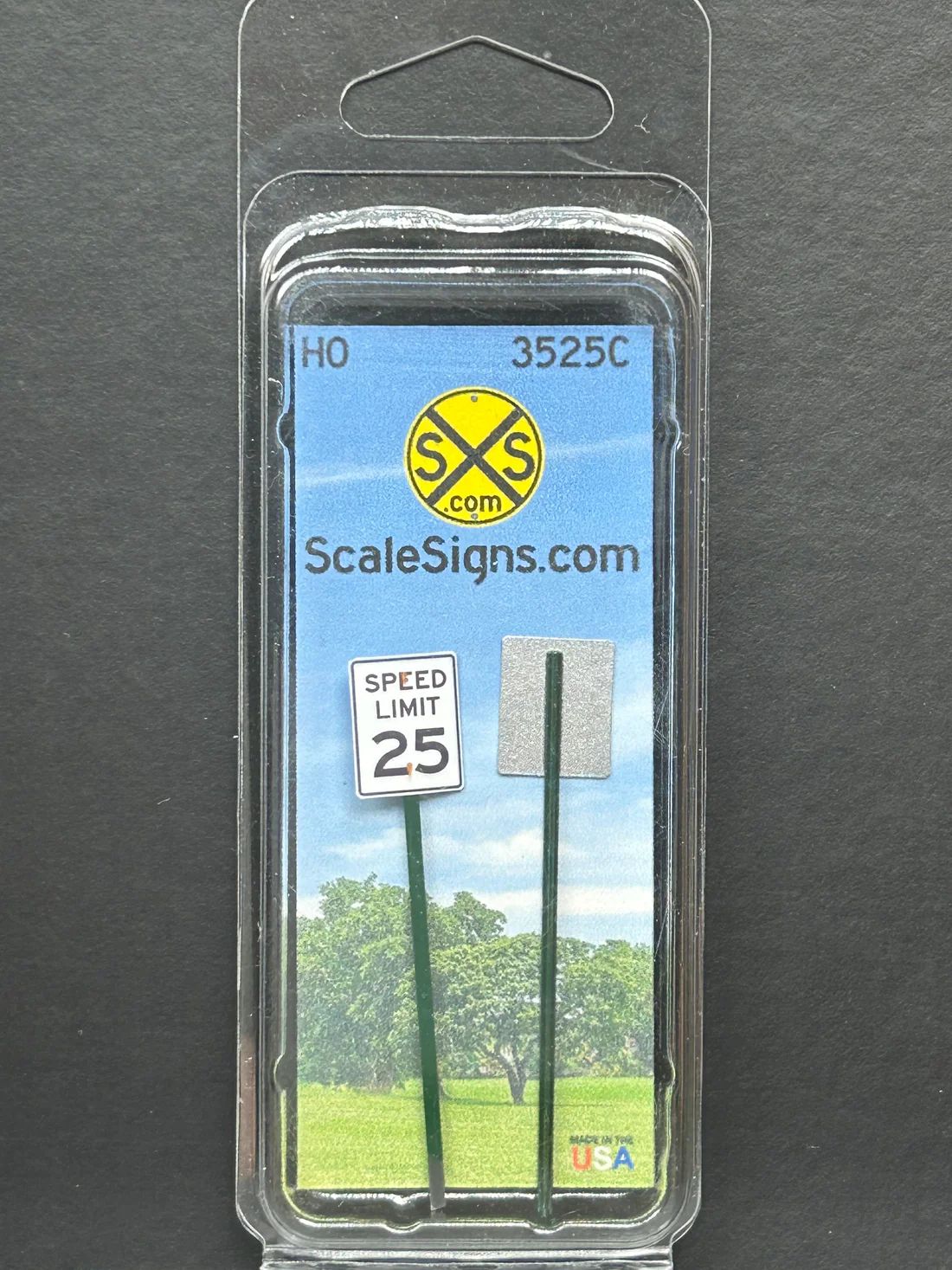 Scale Signs 25MPH | Marty's Train Shed